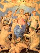 Agnolo Bronzino Allegory of Happiness oil on canvas